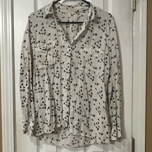Long sleeve button down shirt